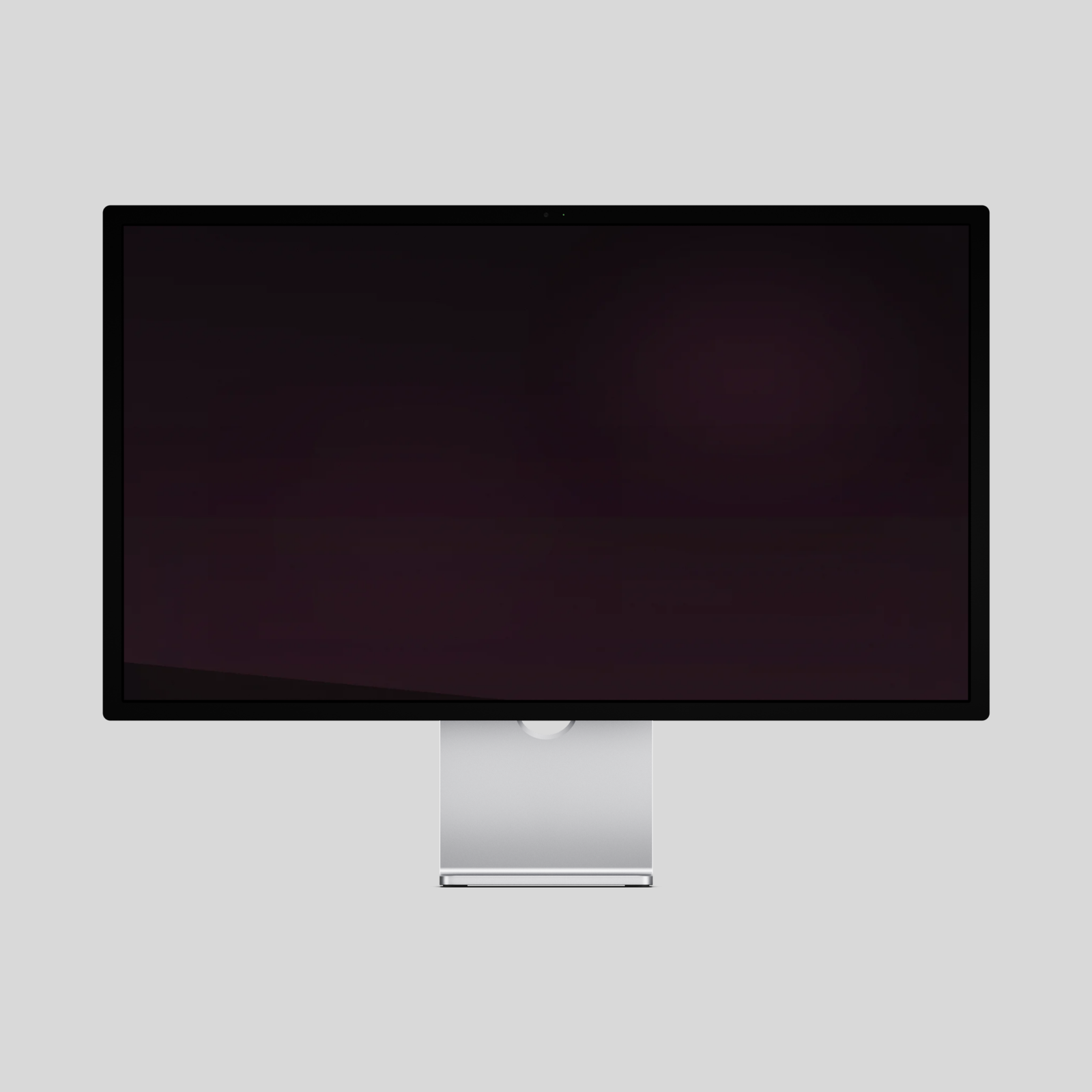 Backgrounds — Atmosphere shown on a desktop display, a deep plum gradient